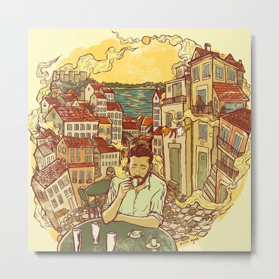 Lisbon Metal Print