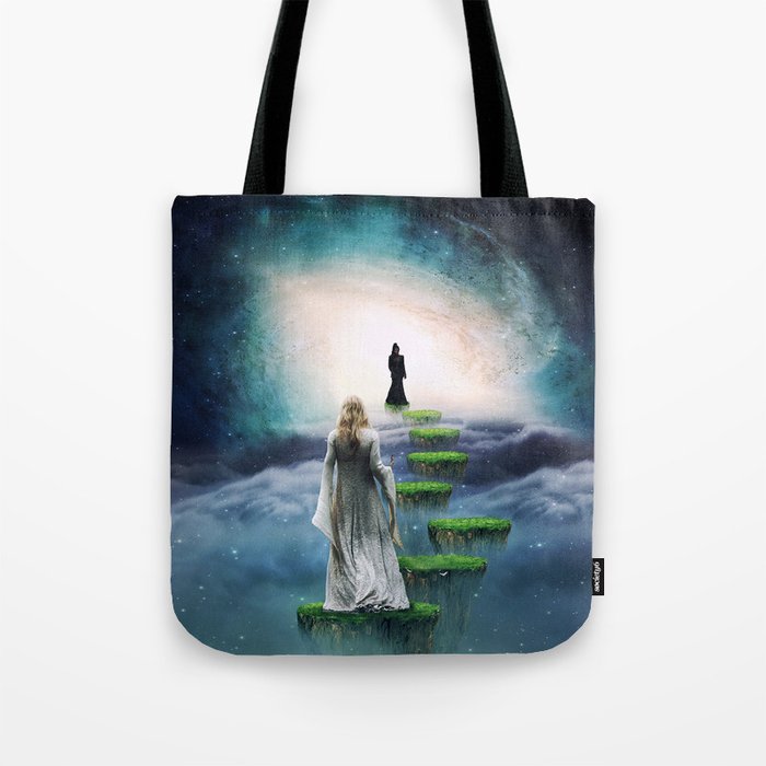 Journey to Happiness Tote Bag