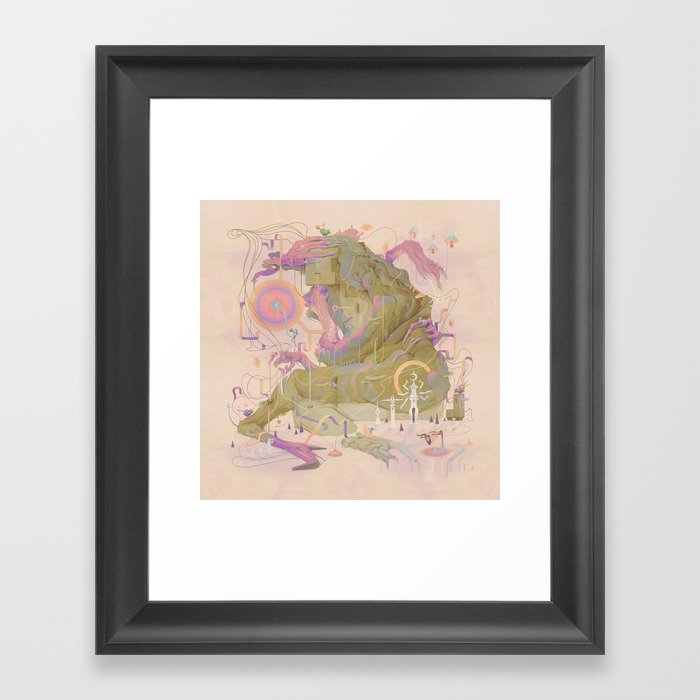 Thoughts Framed Art Print
