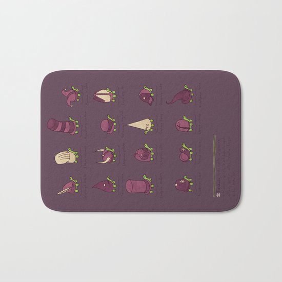 A Study of Turtles Bath Mat