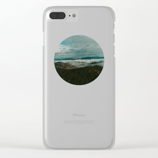 Autumn Wilderness Clear iPhone Case