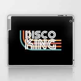 Disco King 80s aesthetic gifts and 80's shirts Laptop Skin