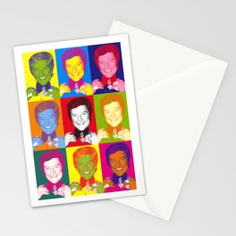 Liberace 9 Times, Che Guevara-style Stationery Card