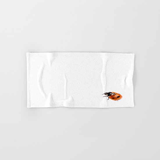 Ladybug Hand & Bath Towel