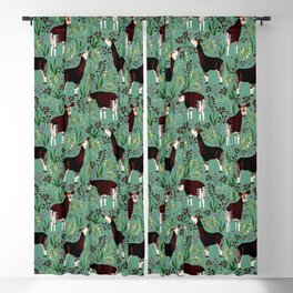 The Mystical Okapi Blackout Curtain