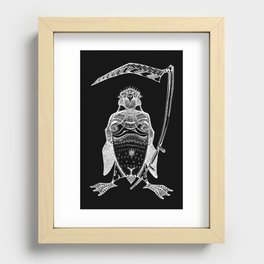 The Grim Penguin - inverted Recessed Framed Print