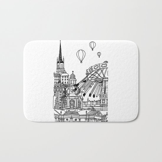 STHLM Silhouettes II Bath Mat