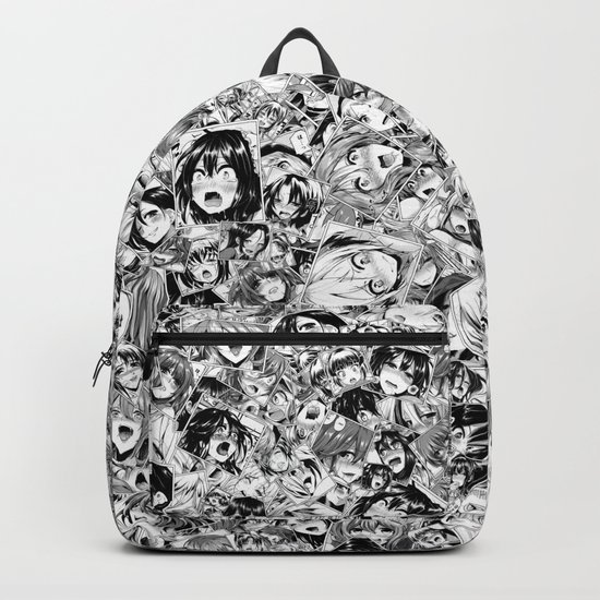 Manga Ahegao Backpack By Dima V Society6 Bagaj ve çantalar, oyuncaklar ve hobi. manga ahegao backpack by dima v
