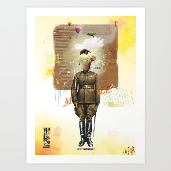I Scream Art Print
