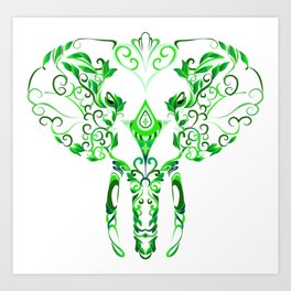 Design Elephant Art Print