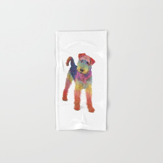 Airedale Terrier Hand & Bath Towel