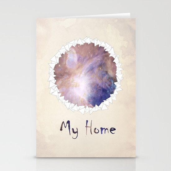 MY HOME Stationery Cards