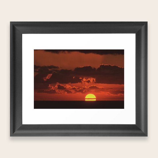Sundown Framed Art Print