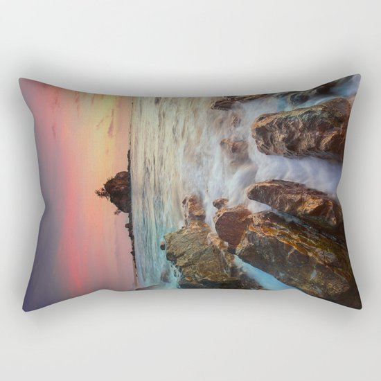 Sea Rock Rectangular Pillow