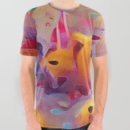Pikachu's Party All Over Graphic Tee