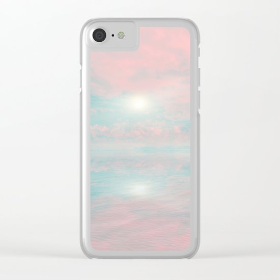 Out to Sea III Clear iPhone Case
