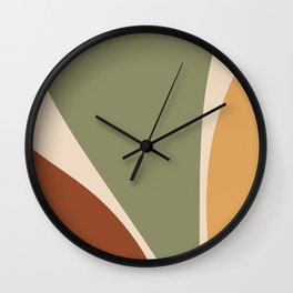 Minimalist Plant Abstract LXVIII Wall Clock