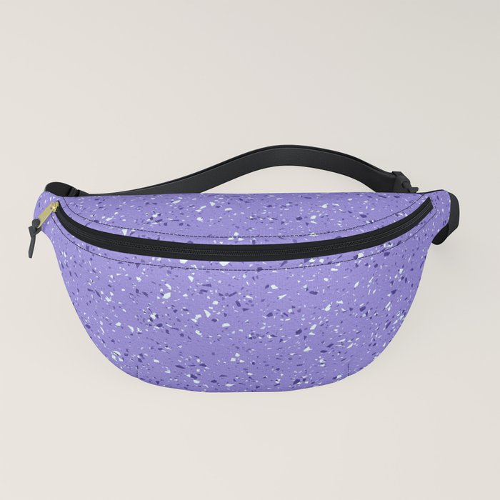Lilac Rubber Flooring Fanny Pack By Textures Society6