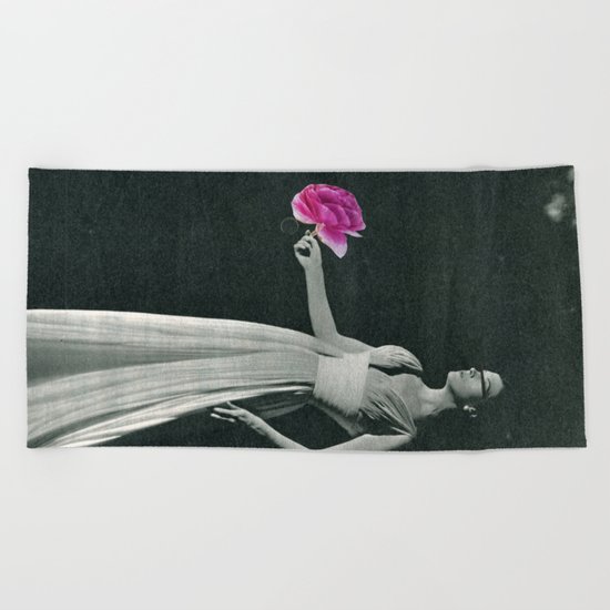 Curtain Down Beach Towel