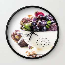 healthy food Wall Clock
