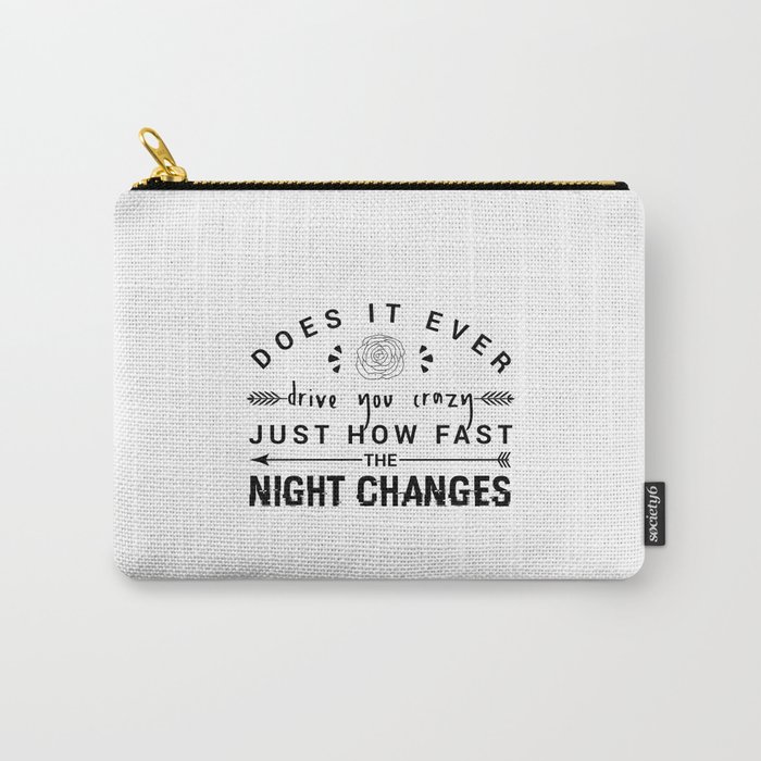 Night Changes Carry-All Pouch