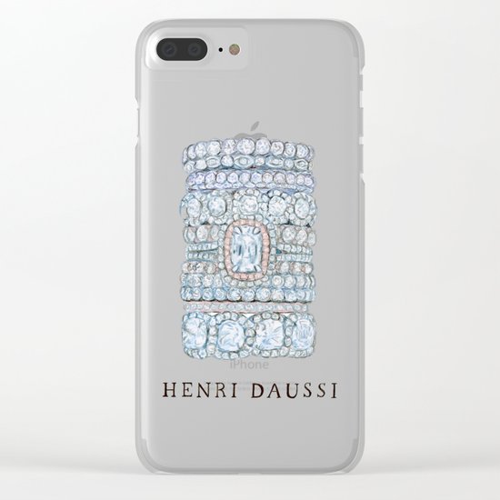 Henri Daussi Clear iPhone Case