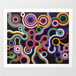 Curves In All the Right Places Art Print