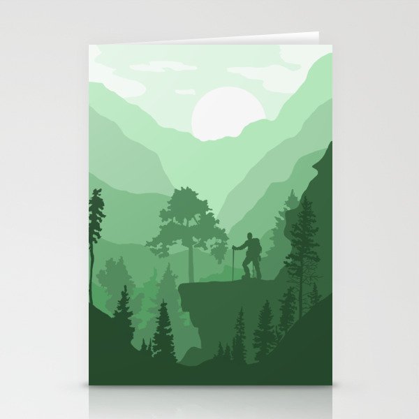 Green Mountains Stationery Cards