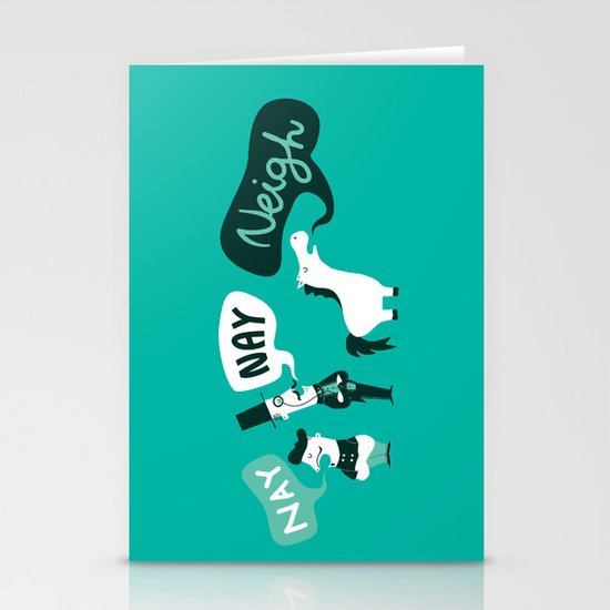 The Naysayers Stationery Cards
