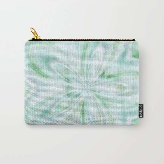Seaspray Fractal Carry-All Pouch