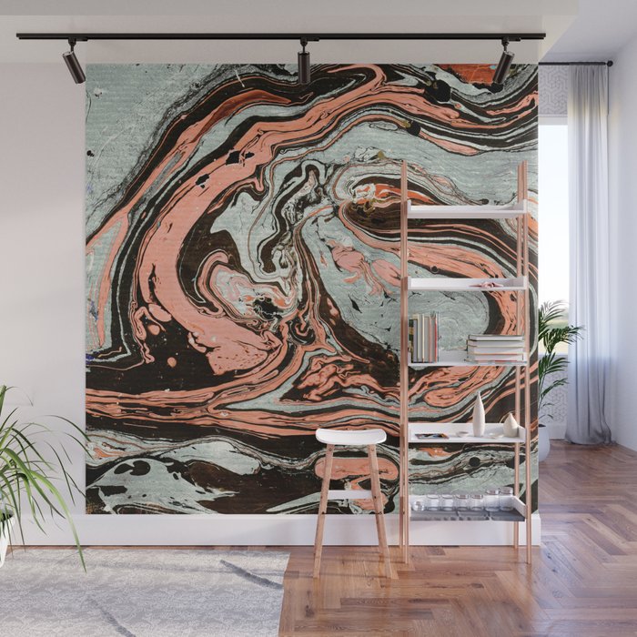 Abstract Luxury Painting Marble Wall Mural By All4you Society6