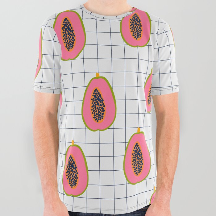 Fruit pattern All Over Graphic Tee