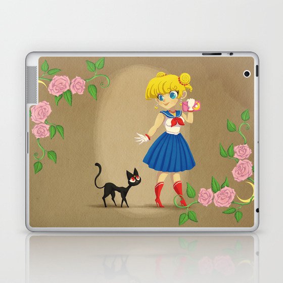 Retro Sailor Moon Laptop & iPad Skin