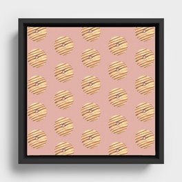 Care for a donut? Framed Canvas