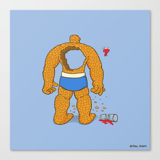 Oooooooh Shit! Canvas Print