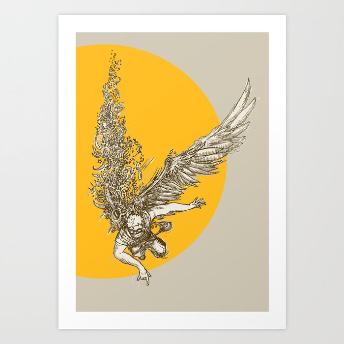 Icarus Art Print