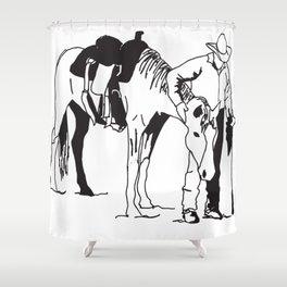 The moment Shower Curtain