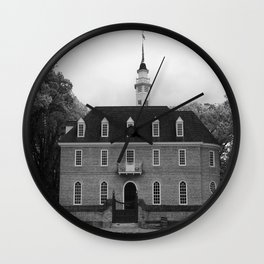 Colonial Williamsburg Capital Wall Clock