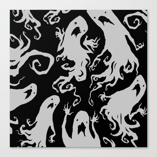 Ghosts! Canvas Print