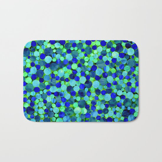 Confetti Pattern 05 Bath Mat