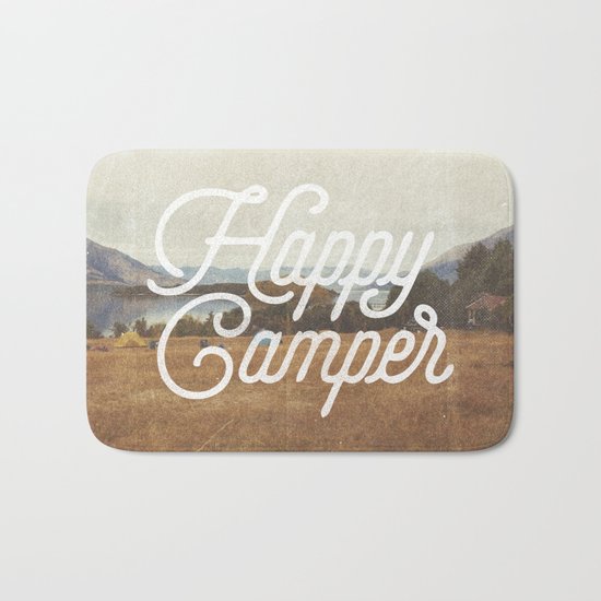 HAPPY CAMPER Bath Mat