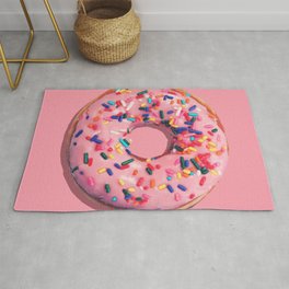 Pink Donut Rug