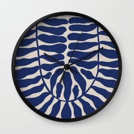 One Hundred-Leaved Plant #8 Wall Clock