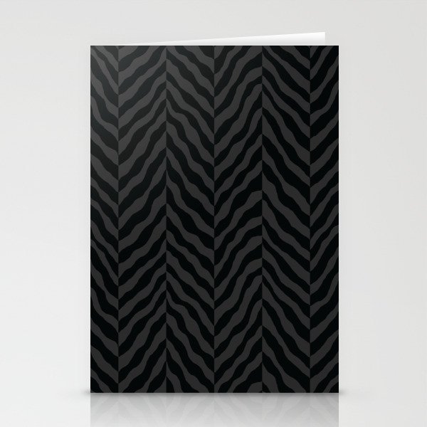 Dark Abstract Zebra chevron pattern. Digital animal print Illustration Background. Stationery Cards
