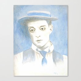 Buster Keaton Canvas Print