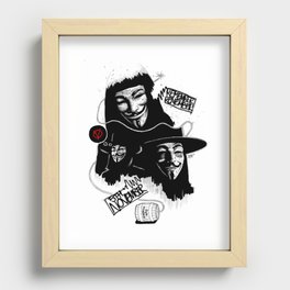 Vendetta Recessed Framed Print
