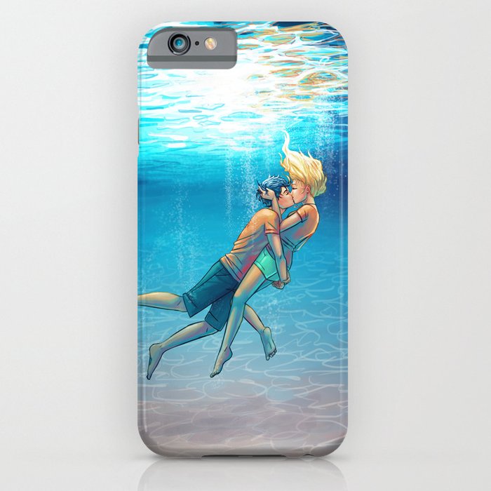 Percy Jackson - Percabeth - Underwater Kiss iPhone Case