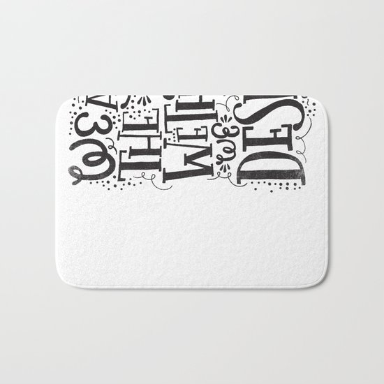 WALLFLOWER Bath Mat