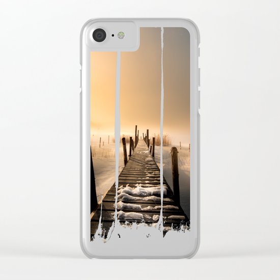I rest here... Clear iPhone Case