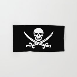 Jolly Roger Pirate Hand & Bath Towel